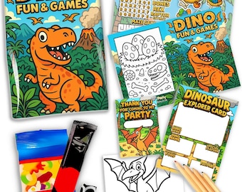Dinosaurus feestzakjes Verjaardagsbedankjes voor kinderen Goodiebags Minimale bestelling: 3