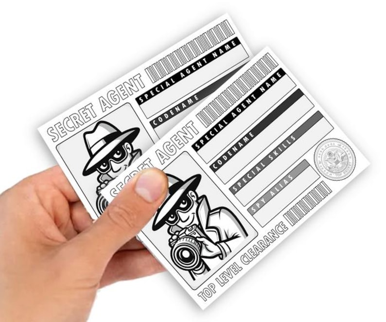 spy badge
