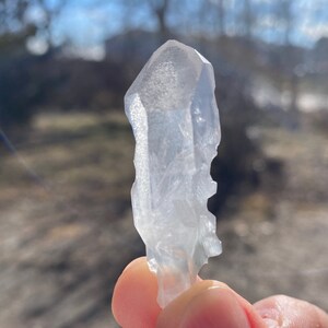 Rare Blue Tara Tourmaline Included Quartz, Blue Tara Quartz Point, Blue Tara Crystal, Blue Tara