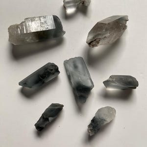 Blue Tara Quartz Pieces, Blue Tara Quartz Gridding Piece, Blue Tourmaline Included Pieces, Blue Tourmaline Quartz