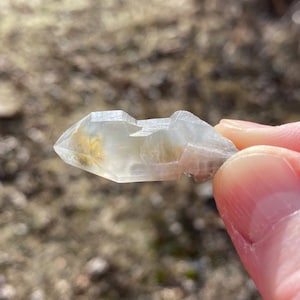 Blue Tara Etched Quartz Point, Rare Blue Tara Tourmaline Included Quartz, Blue Tara Quartz, Blue Tara, Indicolite