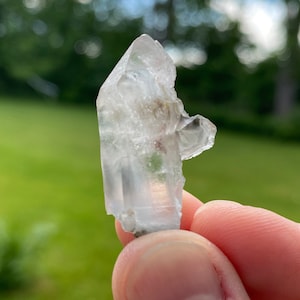Blue Tara Mini Quartz Point, Rare Blue Tara Quartz, Blue Tara Mini Quartz, Rare Blue Tara Mini Point, Blue Tara