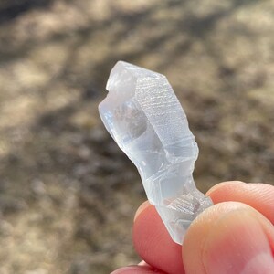 Rare Blue Tara Tourmaline Included Quartz Point, Blue Tourmaline Included Quartz, Blue Tara Blue Tourmaline Quartz Point, Blue Tara