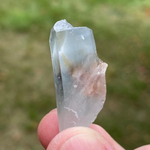 Rare Blue Tara Mini Quartz, Blue Tara Tourmaline Included Quartz, Blue Tourmaline Quartz, Blue Tara