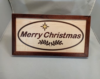 Merry Christmas Wall Plaque