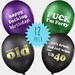 40th Birthday Balloons | Funny Rude Birthday Balloons | Gift idea for 40th Birthday Party Decorations (12 pack)