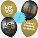50th Birthday Balloons | Funny Rude Birthday Balloons | Gift idea for 50th Birthday Party Decorations (12 pack)
