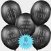 Funny & Rude Birthday Balloons For Men | Birthday Party Decorations For Men | Birthday Gift For Him (10 pack)