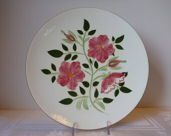 Stangl Wild Rose 10'' Plate #3929