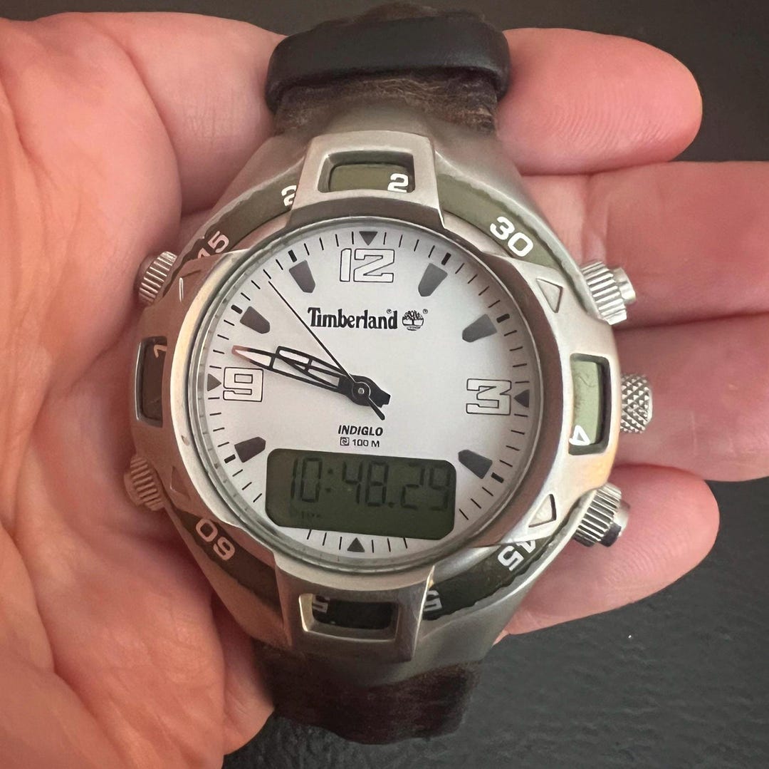 Reloj de pulsera Timberland con cronógrafo de diseño para hombre y