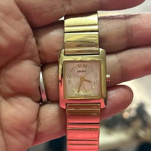 Fine DKNY Stainless Steel Stone Set Watch