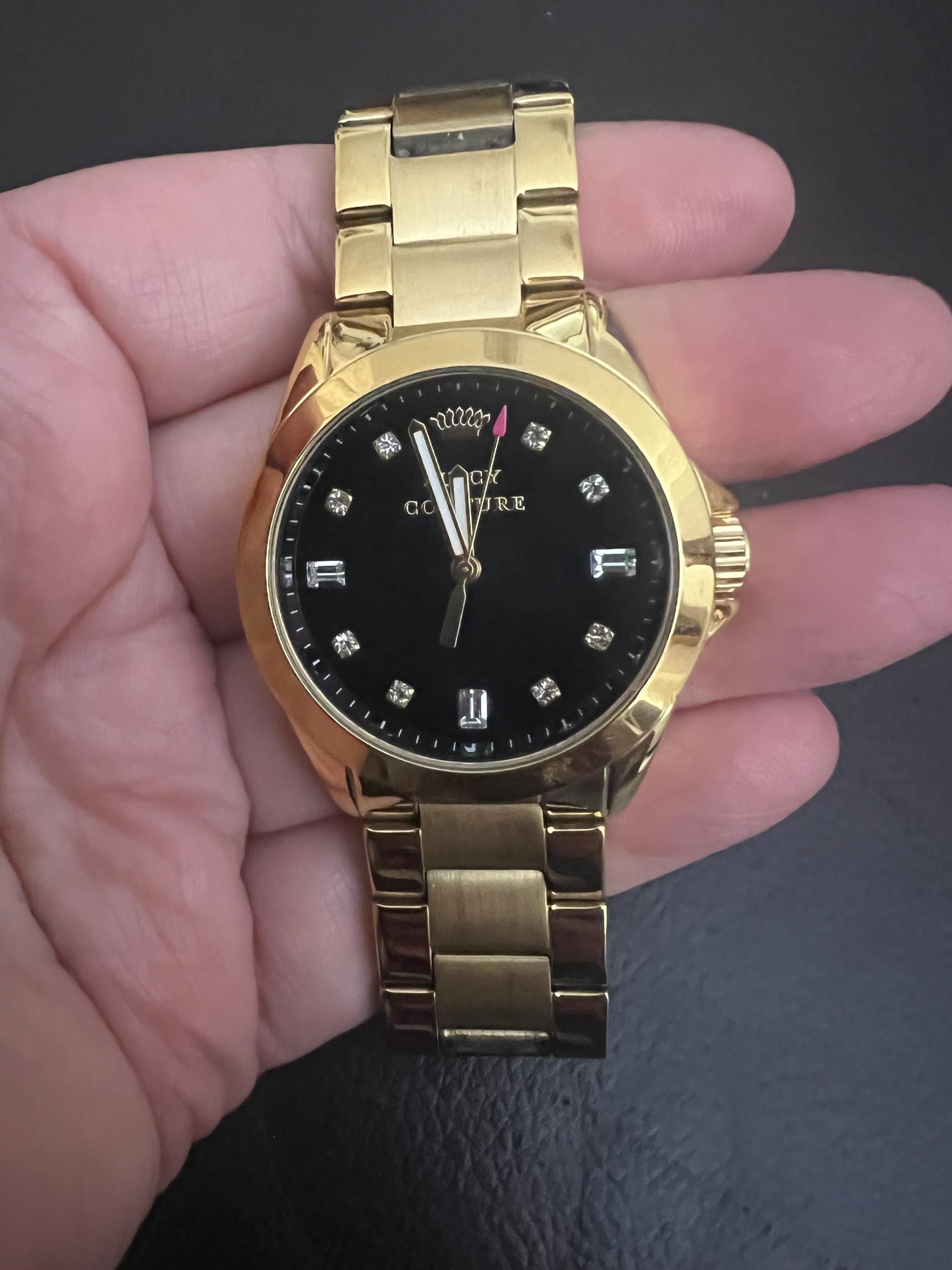 Juicy Couture ジューシークチュール時計 y2k ギャル ゴールド Juicy