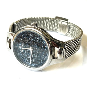 ladies stainless steel festina quartz watch