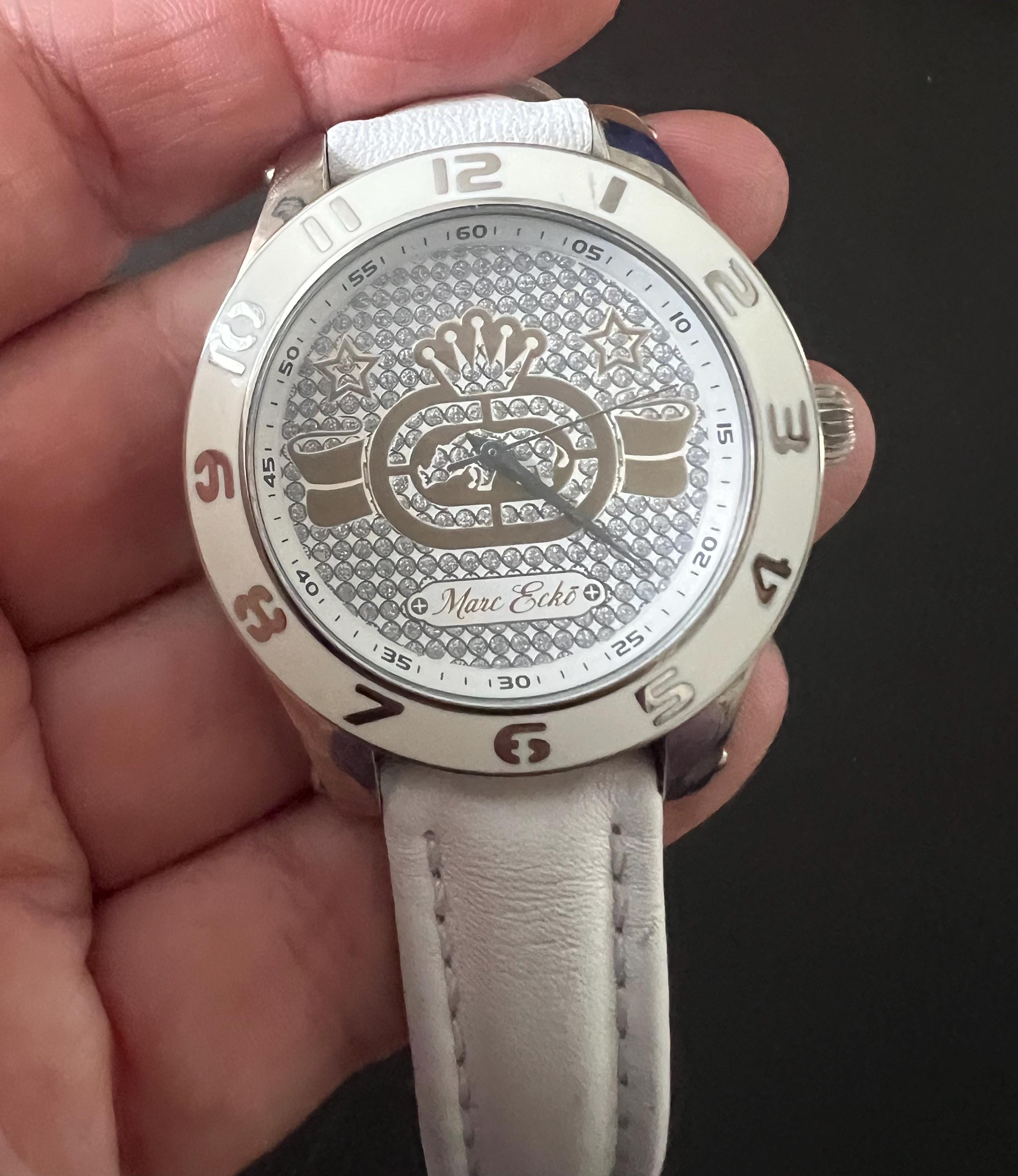 Leather Ecko Unlimited Watch Ecko Unlimited Reloj Marc Ecko Hombre