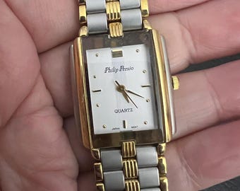 Fine Philip Persio Gold Tone Stainless Steel Watch UK