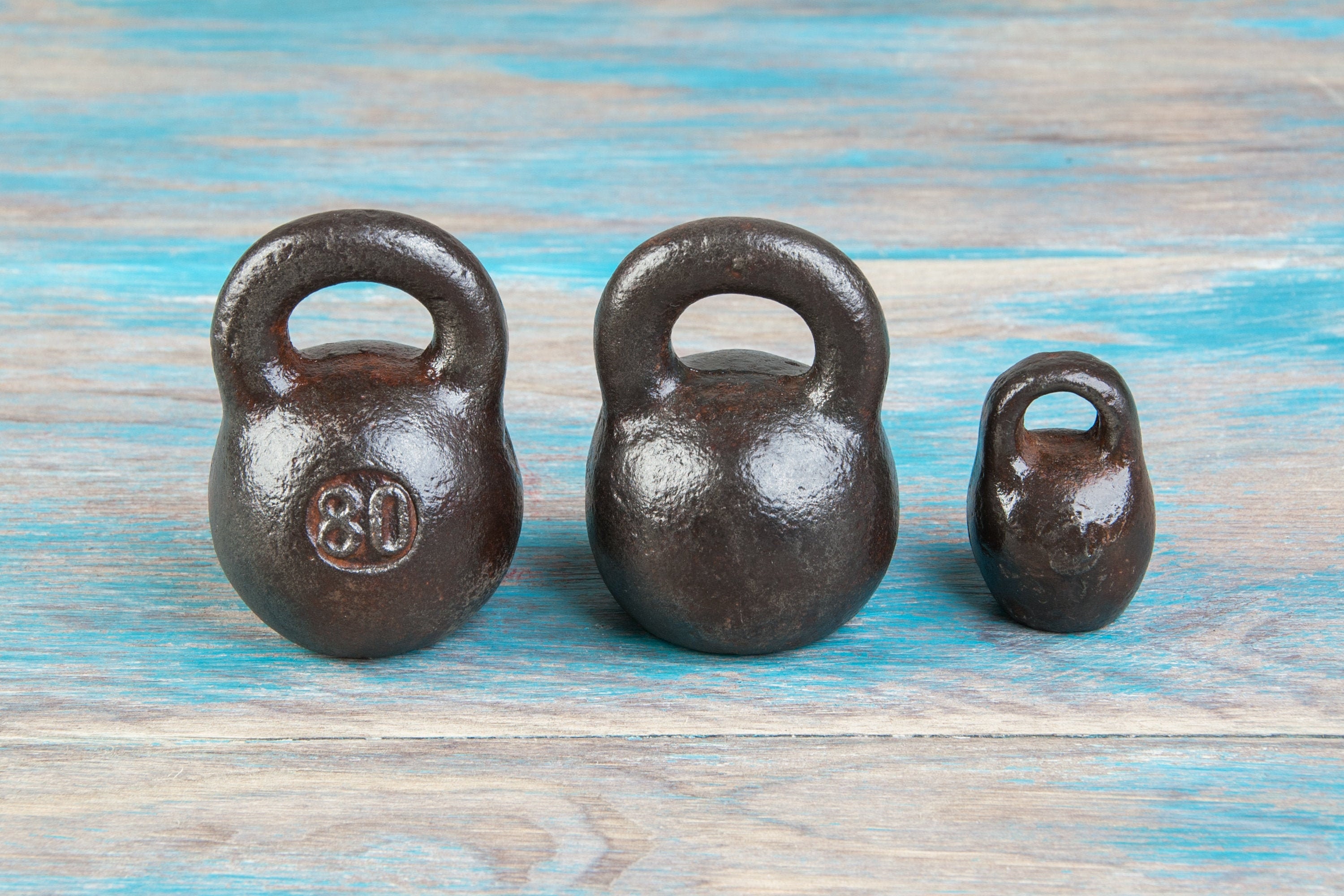 Antique iron weights 200 795 grs vintage weights iron Etsy