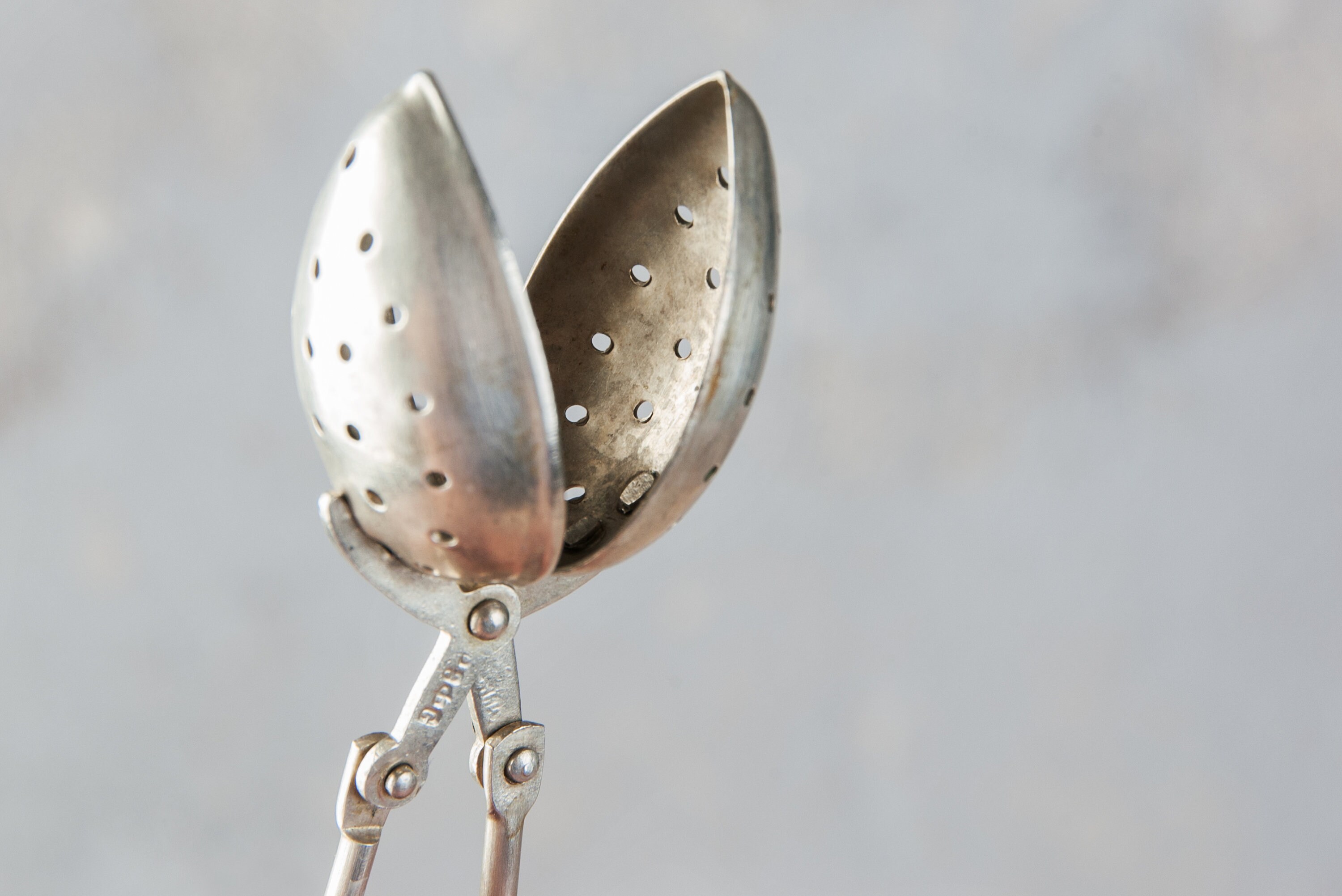 Vintage tea strainer spoon Metal tea strainer Soviet tea Etsy