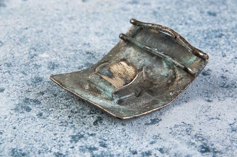 Vintage military belt buckle with a star Army brass buckle Old buckle Military uniform buckle Soviet soldier belt buckle Collectible Props