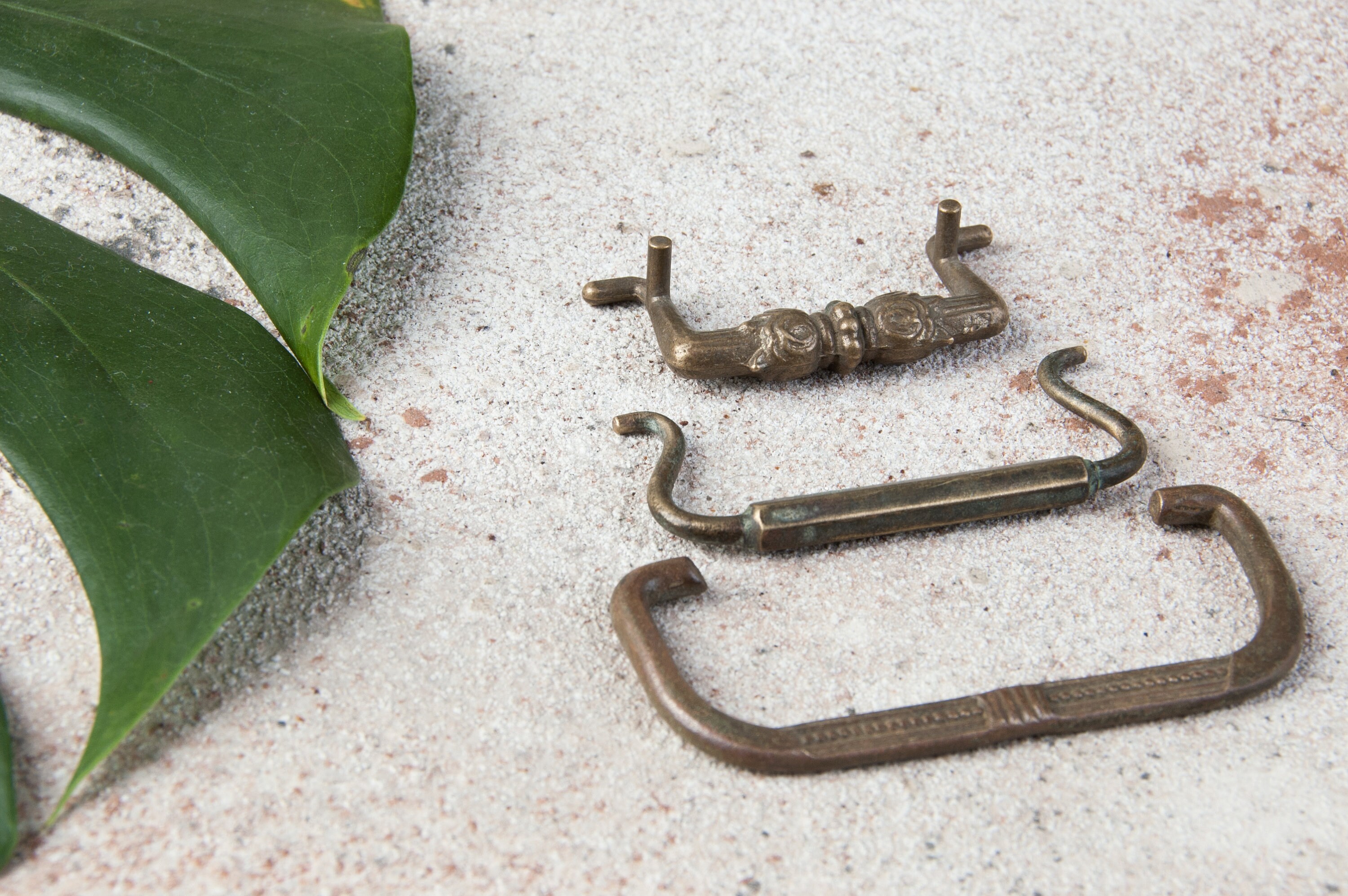 Antique furniture hardware Bronze handle Furniture decor Brass Etsy