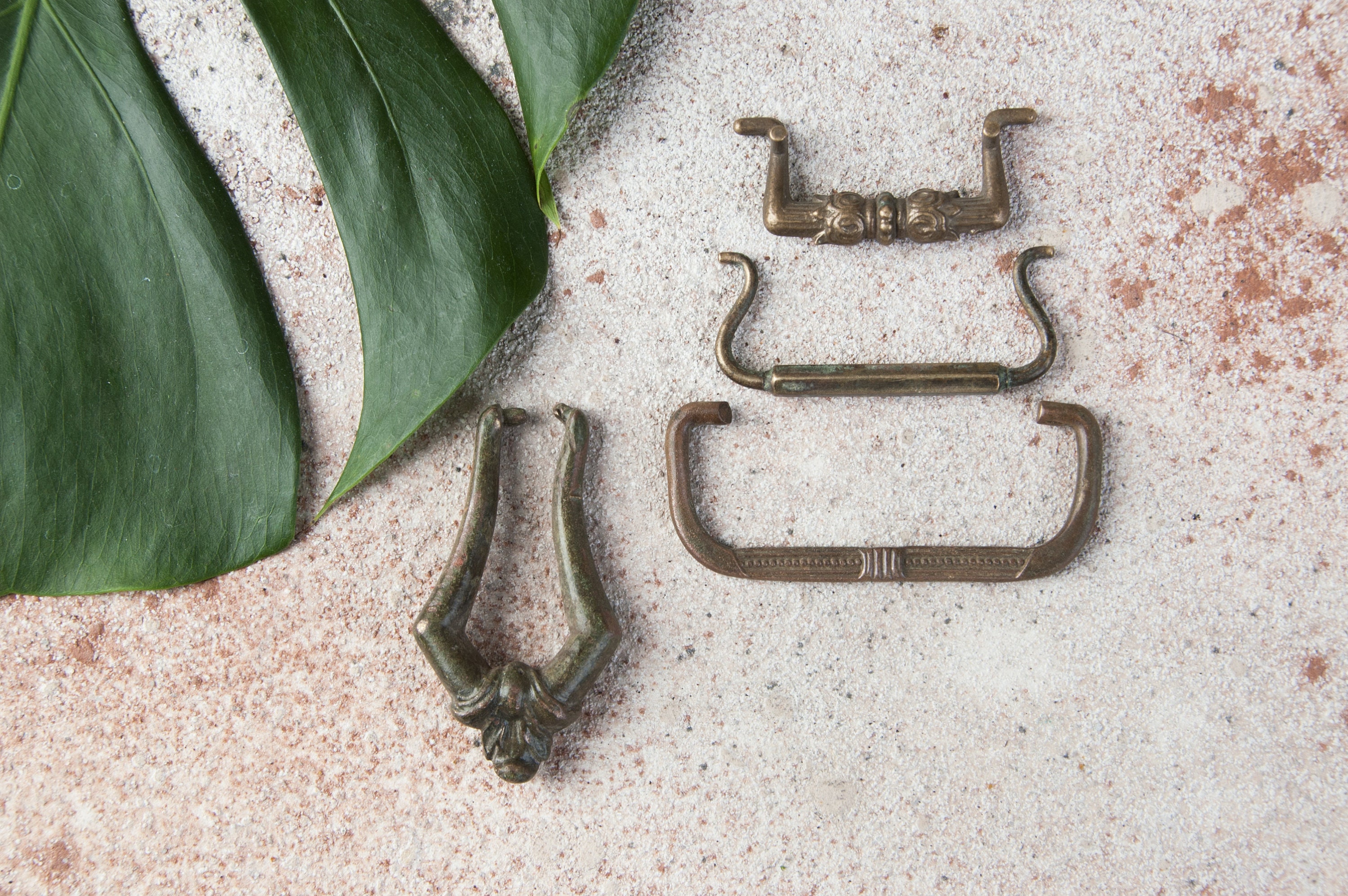 Antique furniture hardware Bronze handle Furniture decor Brass Etsy