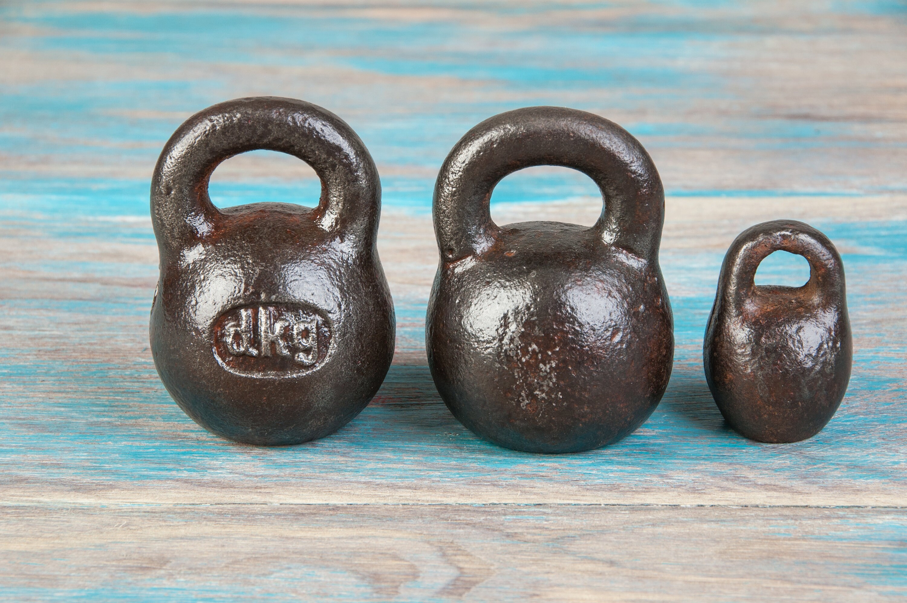 Antique iron weights 200 795 grs vintage weights iron Etsy