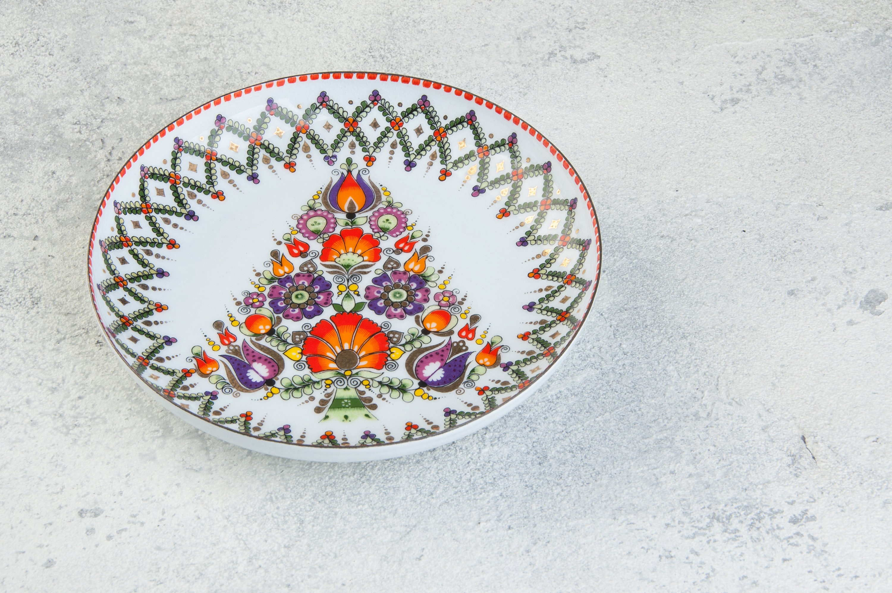 Vintage metal plate Vintage metal decor plate Kitchen decor Etsy