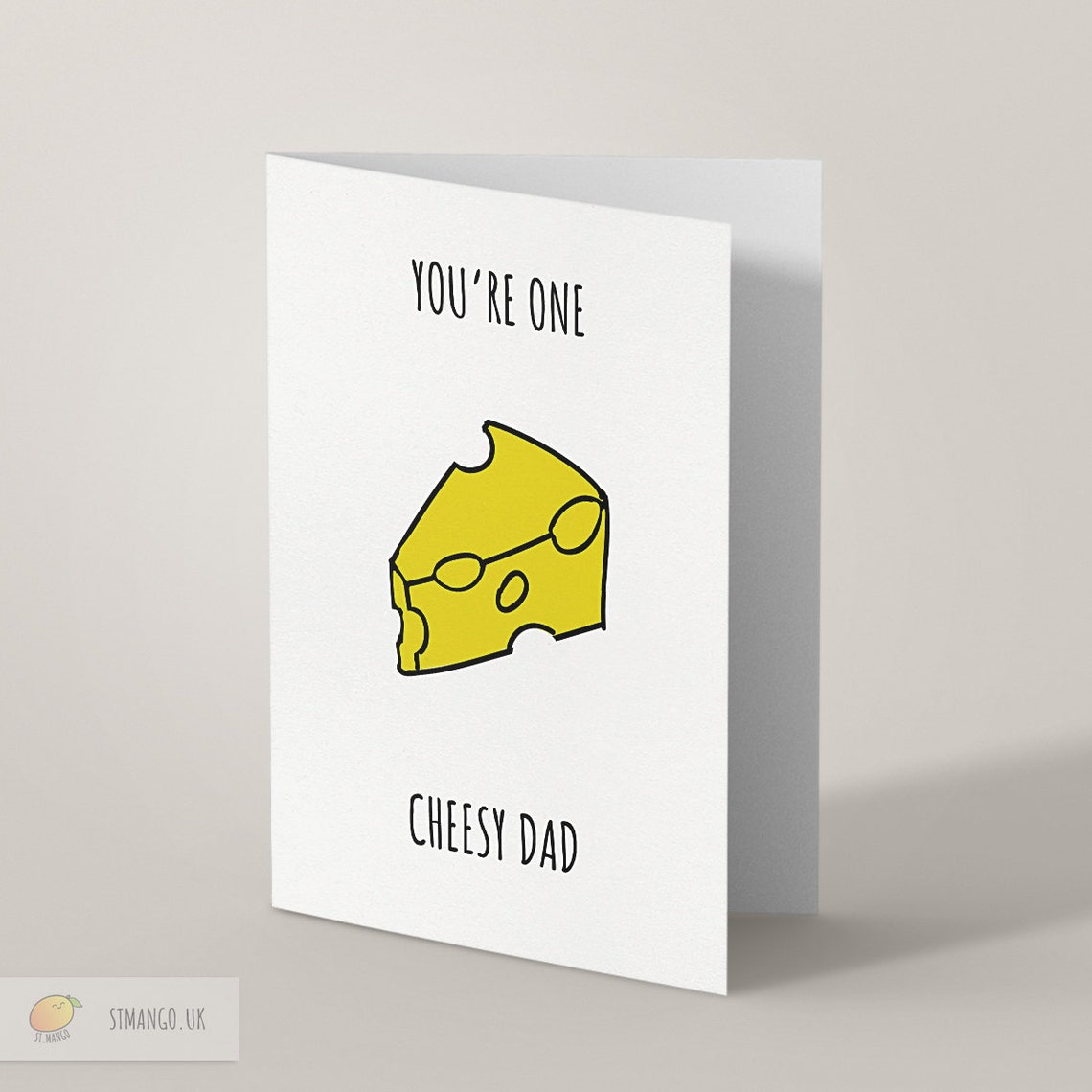 Cards Fathers Day / Cheese Card / Fathers Day Pun Card / Etsy