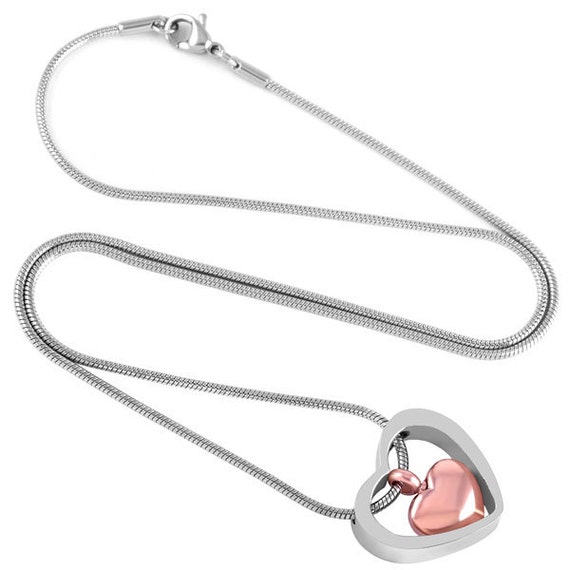Casket Etcetera Heart Full Of Love Cremation Jewelry Urn Necklace Pendant For Women Casket Etcetera Heart Full Of Love Cremation Jewelry Urn Necklace Pendant For Women