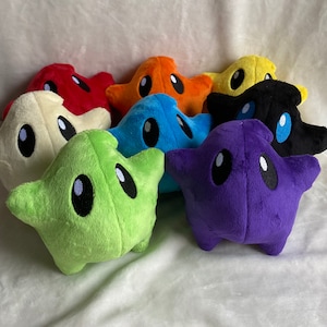 Handmade Luma plush primary colors *Made to Order*