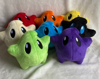 Handmade Luma plush primary colors *Made to Order*