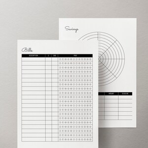 Finanzas: Home Planner Parte Dos | Tamaño carta
