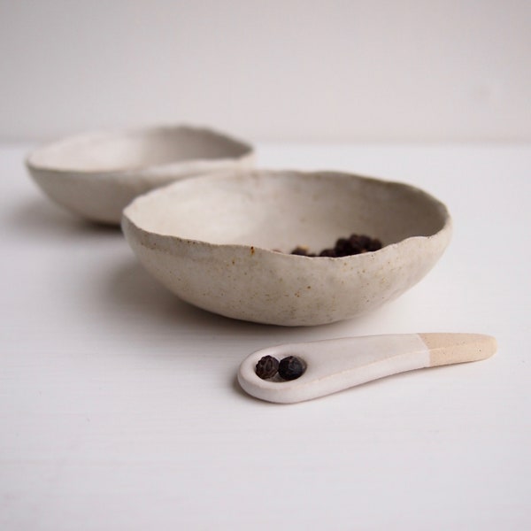 Salt Pepper Bowls Etsy