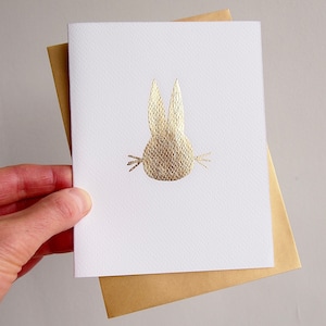 Handgemachte Hase Hase Karte, Handgemachte Karte, Hase Geburtstagskarte, Handgemachte Grußkarte, Hase Geburtstagskarte, Handgemachte Osterkarte