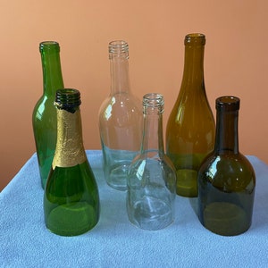 Cut wine bottles