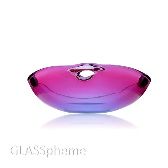 Magical 12" C.1950s Archimede SEGUSO MURANO Sfumato Glass Bowl | Centerpiece | Trinket Dish, Published