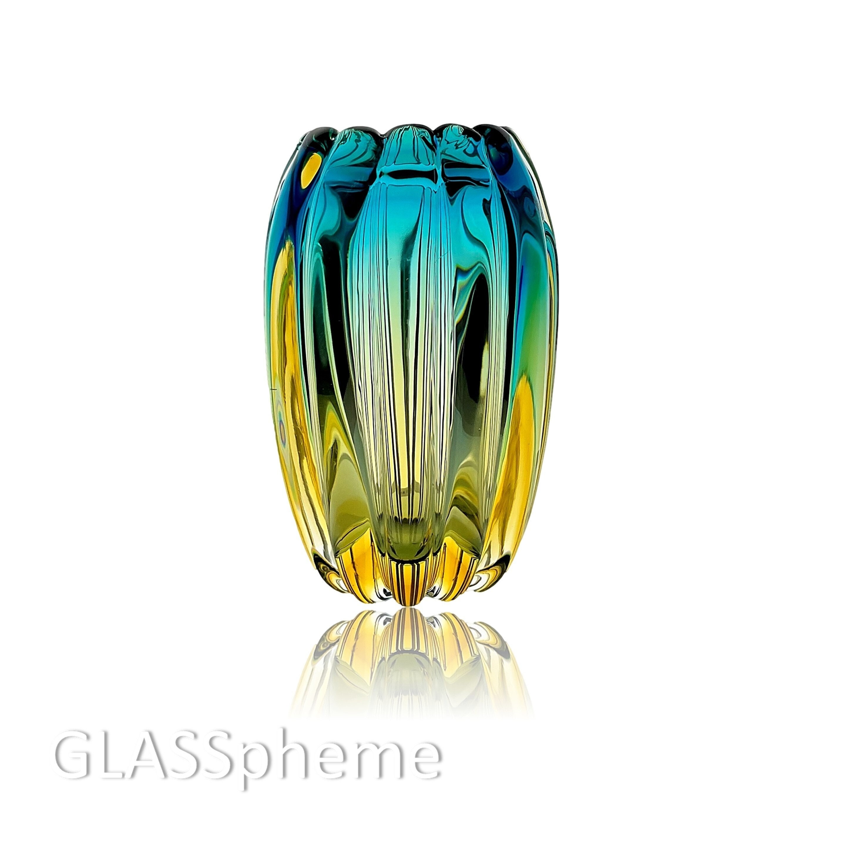 magical-flavio-poli-for-seguso-vda-murano-ribbed-fluted-sommerso-glass
