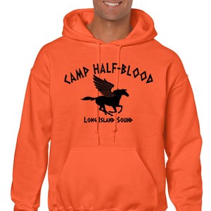 Camp Half Blood Hoodie Sweatshirt Unisex Adult and Youth size Hooded sweaters