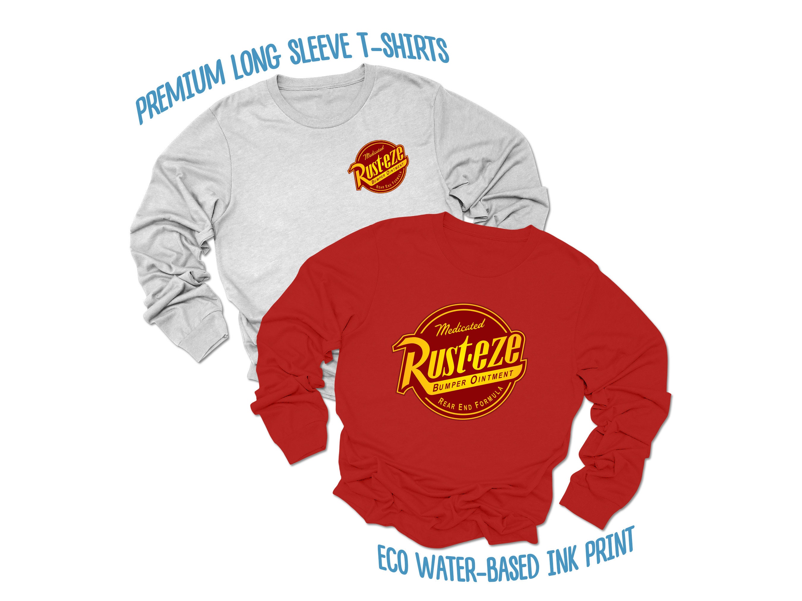 Rusteze Shirt | Cars Rust-eze Long Sleeve Shirt | Premium Soft