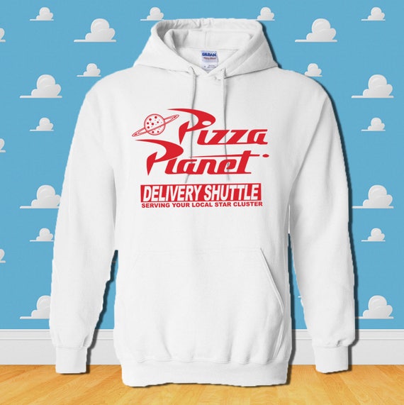 Pizza Planet Delivery Shuttle Hoodie Disney Toy Story Inspired Hooded Sweatshirt Disney Family Trip Hooded Sweatshirt