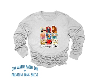 Disney Dad Long Sleeve Shirt | Disney World DisneyLand Dad T-Shirt | Premium Long Sleeve | Disney Father Figure Shirt | Fathers Day Shirt