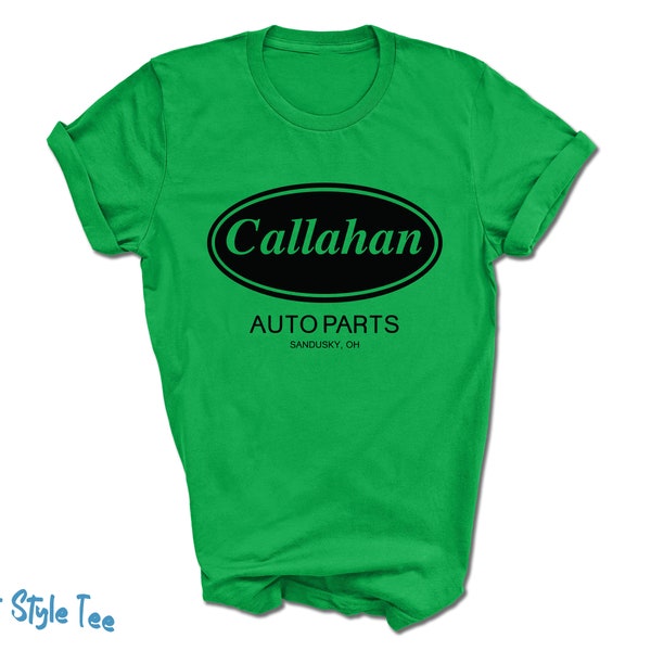 Callahan Auto Parts Classic T-Shirt | Tommy Boy Film Shirt | Cosplay Costume | Sandusky OH | Printed on Premium Soft Style Tee