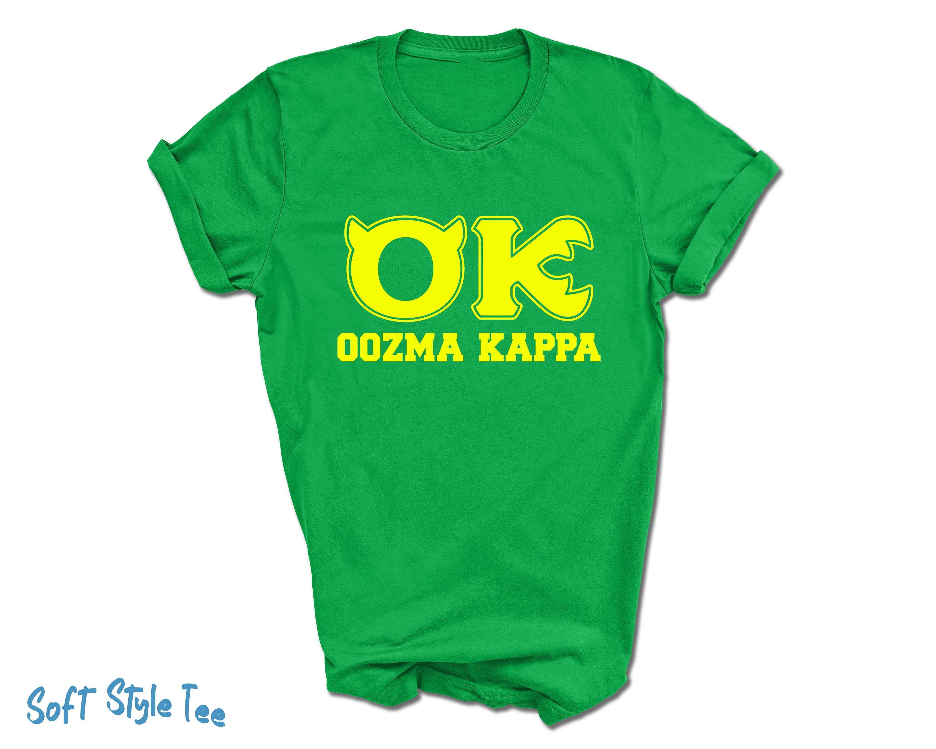 waardigheid typist motto Monsters University OK OOZMA KAPPA T-shirt Printed on - Etsy