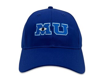 Monsters University MU Embroidered Hat | MU Kids Youth Small Fit