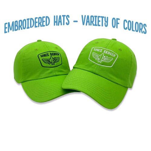 Space Ranger Toy Story Hat Embroidered Cap Stitched Baseball Etsy