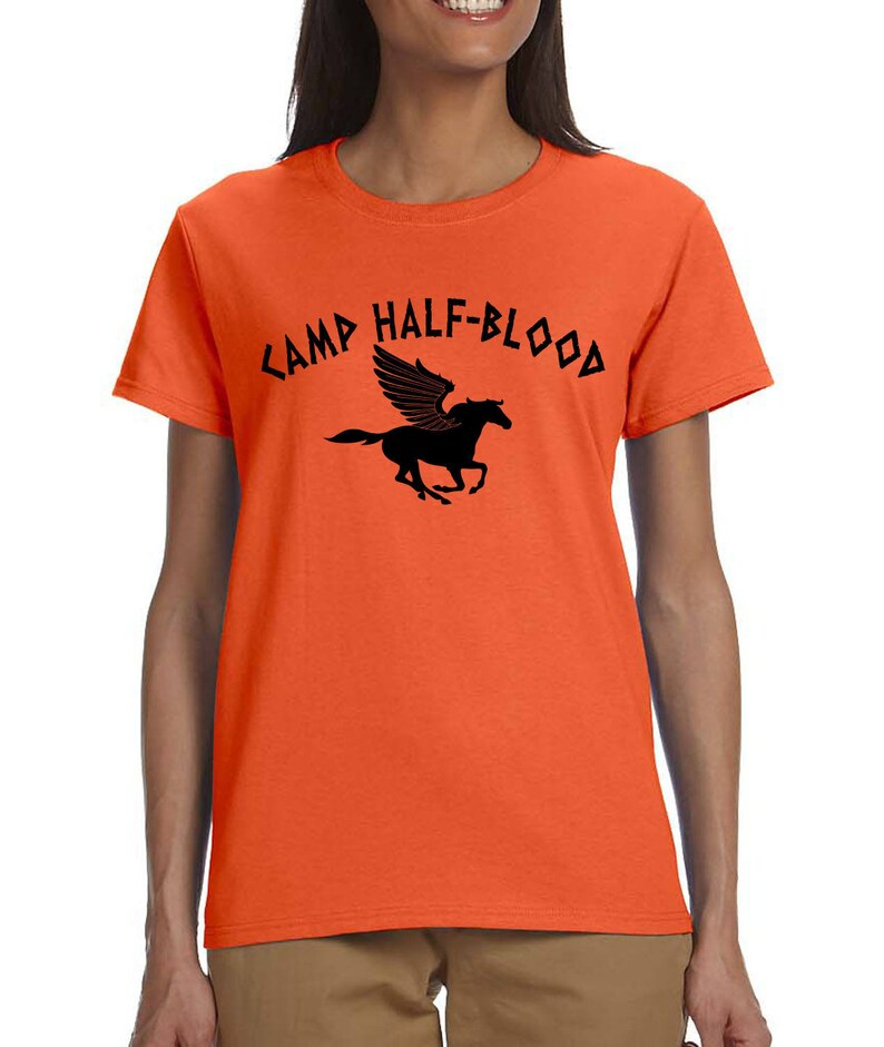 Camp Half Blood Tshirt Mens Ladies crewneck Shirts Etsy
