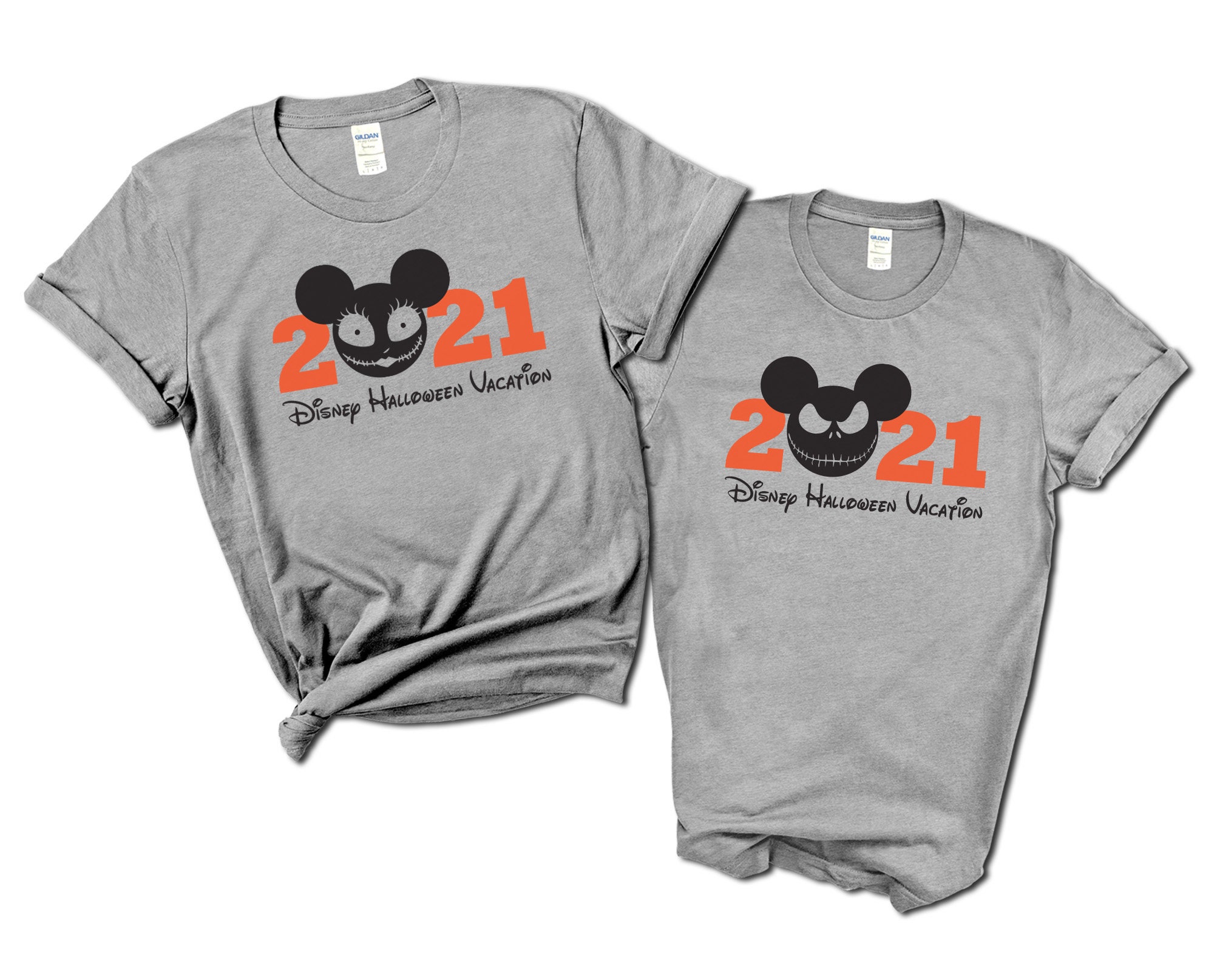 21 Disney Halloween Vacation Jack And Sally T Shirts Etsy Canada