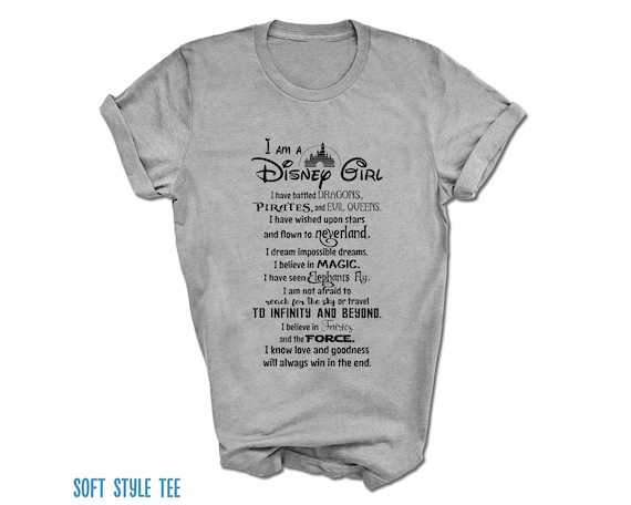 I am a store disney girl shirt