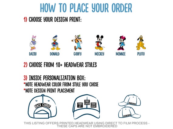 Mickey and Friends Hat | Minnie Mouse Daisy Duck Donald Duck  display picture 1