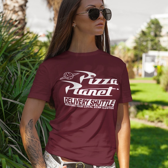 Pizza Planet T-shirt | Adult Unisex Sizes | Printed on Soft Style