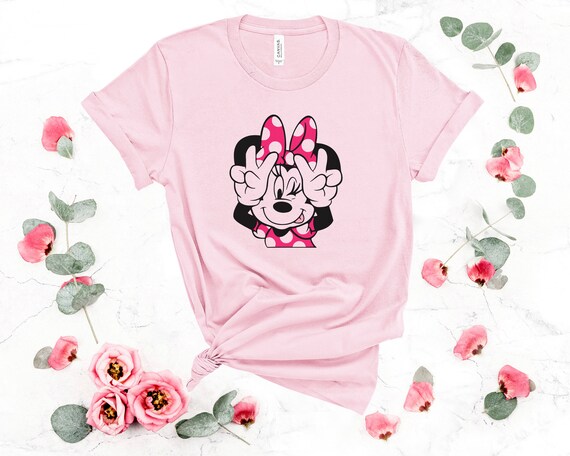 Minnie Mouse T-shirt Bella Canvas 3001 